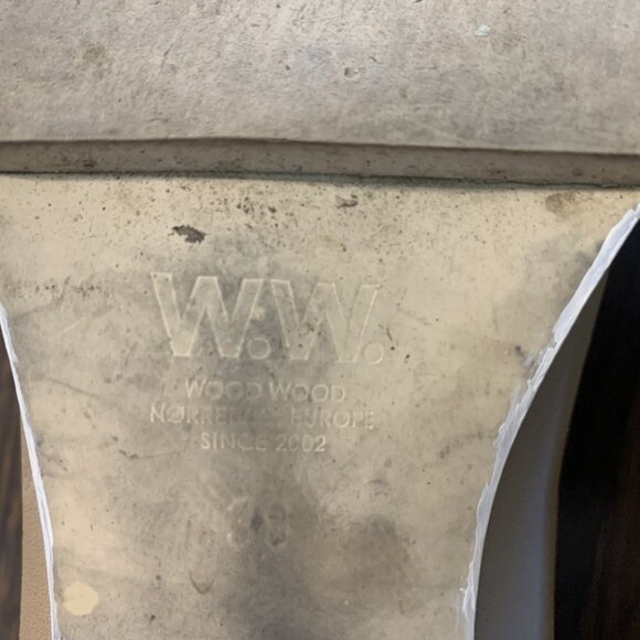 Size EUR 38 WoodWood Leather Shoes - Picture 8 of 8